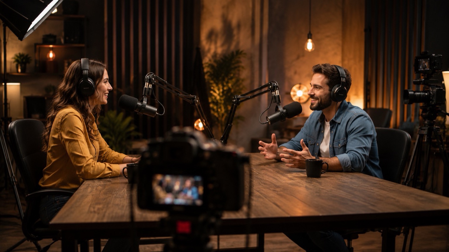 Podcasts video production in Delhi